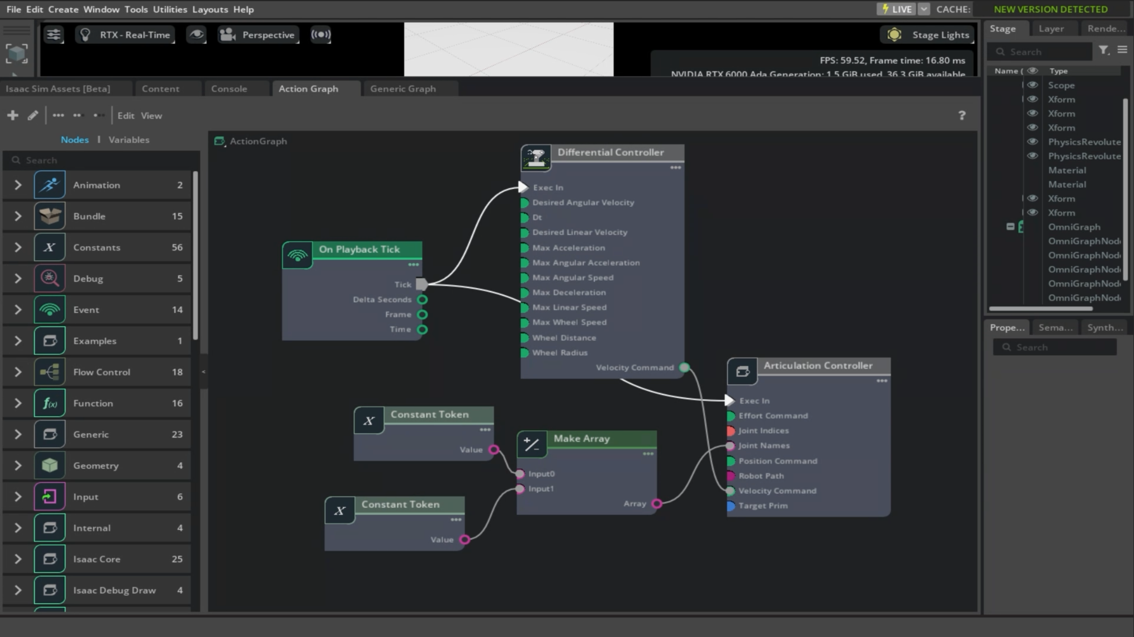 Isaac Sim Omni Graph Jetbot示例_13