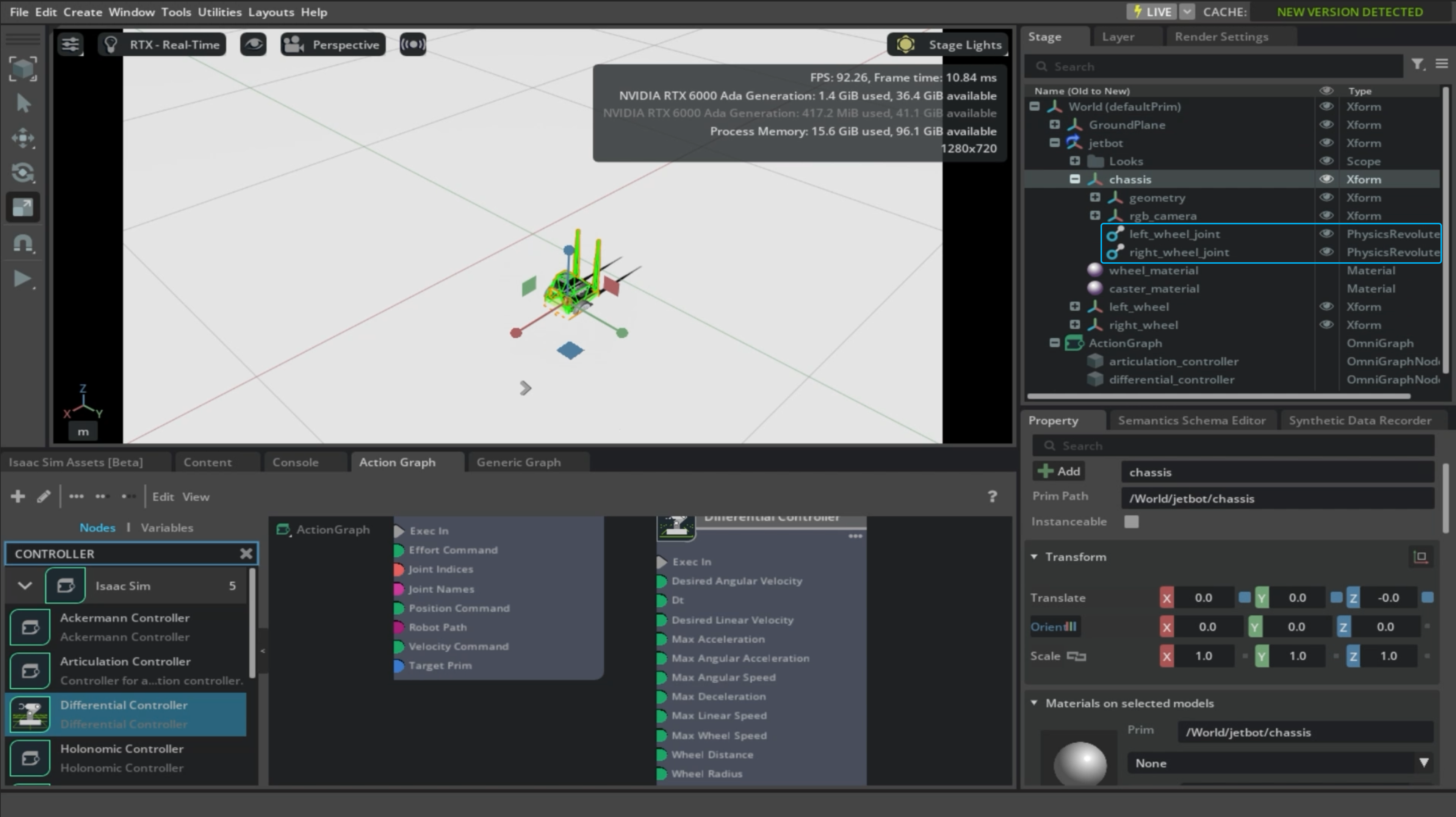 Isaac Sim Omni Graph Jetbot示例_4